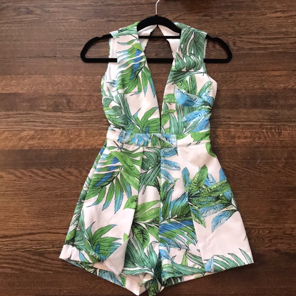 Other - Palm print romper